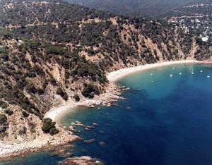 Cala Vallpresona in Santa Cristina