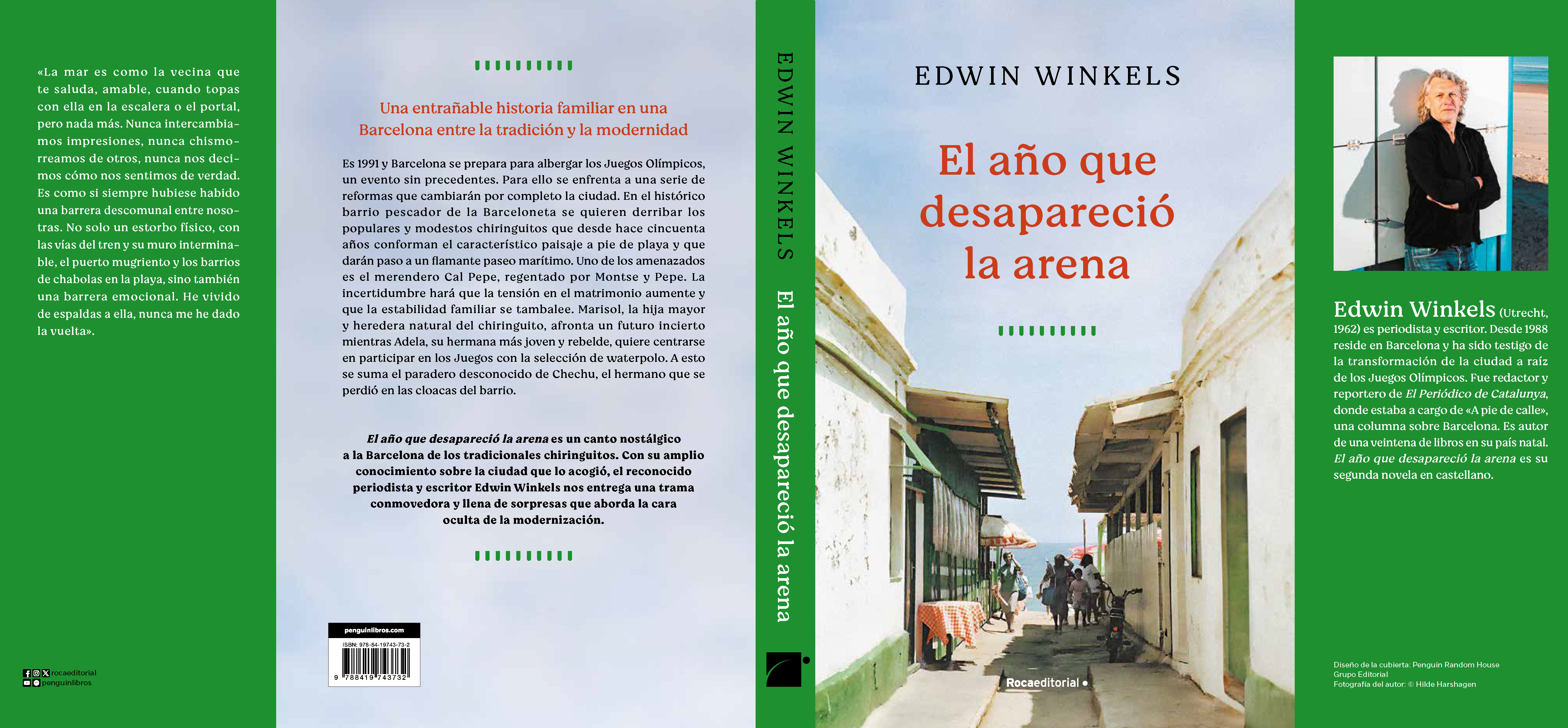 Portada y contra el año que desapareció la arena